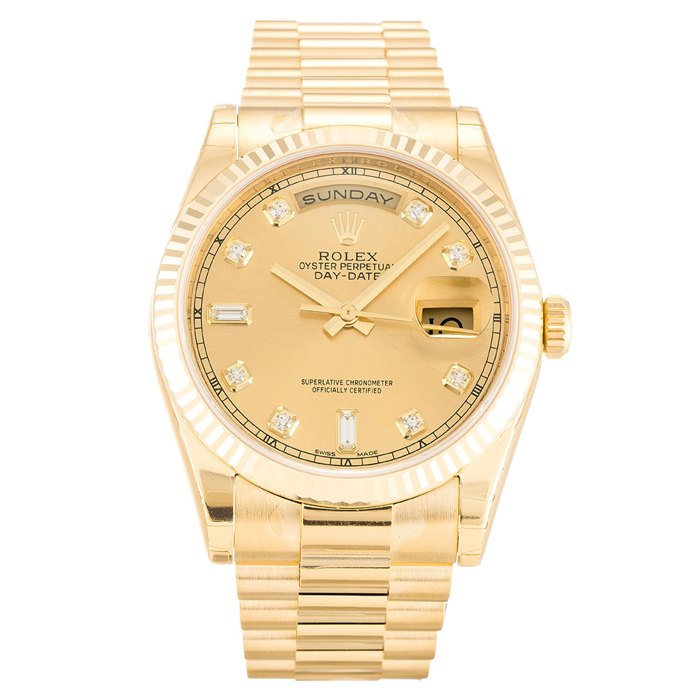 Automatic Rolex Day-Date 118238 Gold replica watch - Replica Magic Watch