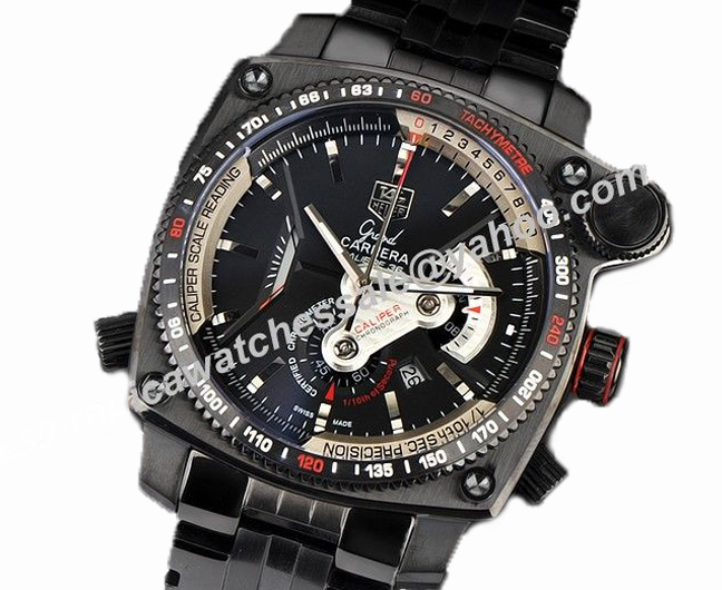 Tag Heuer Grand Carrera Calibre 36 RS Caliper Scale Reading Black