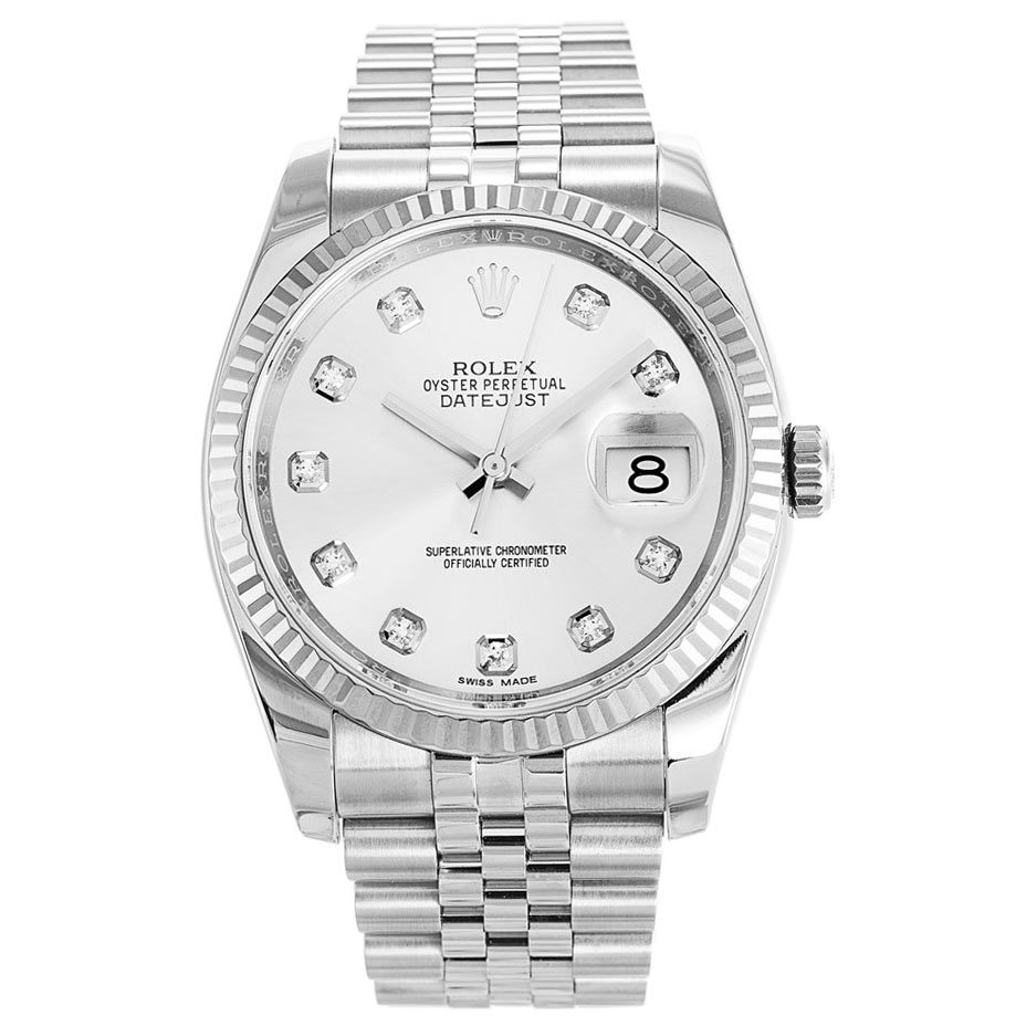 Automatic Diamond Datejust 116234 replica watch - Replica Magic Watch