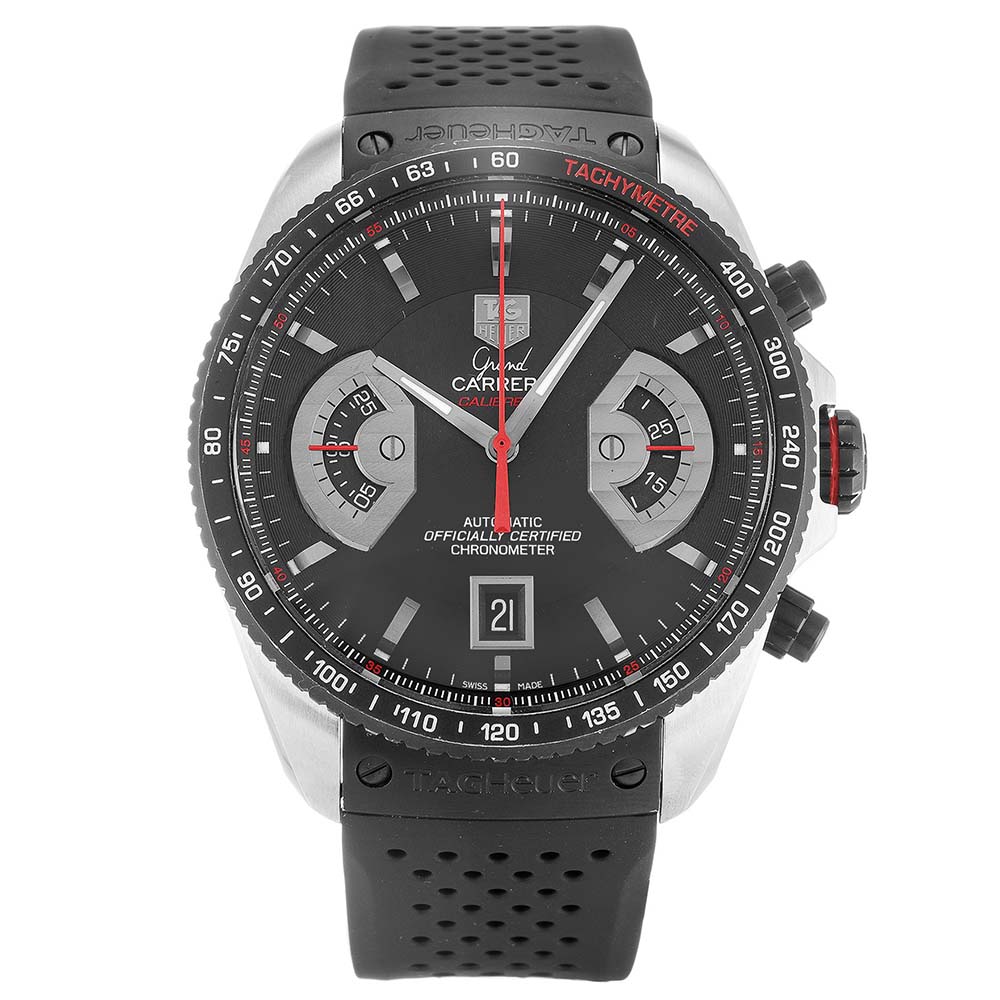 Tag Heuer Men's Grand Carrera Chronograph Stainless Steel Watch