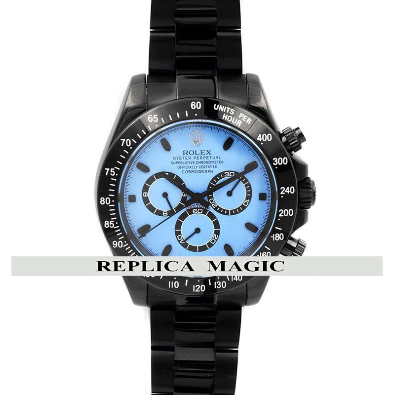 Rolex Bamford Daytona With Aqua Blue Dial replica watch - Replica Magic  Watch