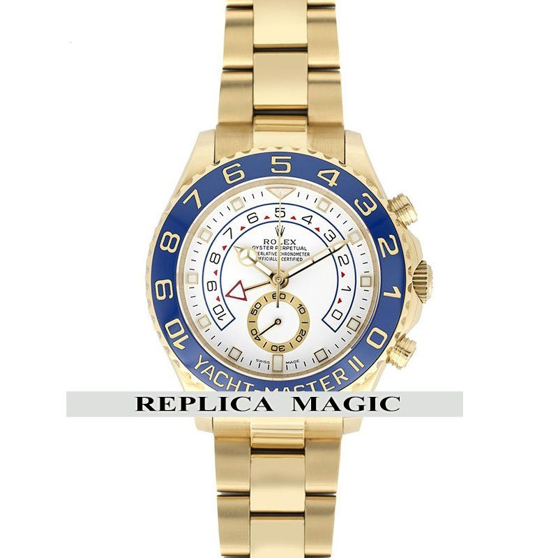 Rolex Yacht Master II 116688 2017 Edition in Yellow Gold replica watch - Replica Magic Watch