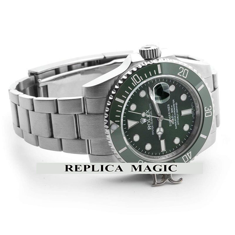 Rolex Submariner Hulk Green Dial Bezel Steel Mens Watch 116610LV